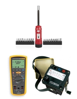 Torque Driver and Megger 
