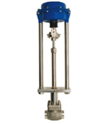 Pneumatically Actuated Globe Valves - Stainless Steel with Bronze Internals - Bestobell Industrial