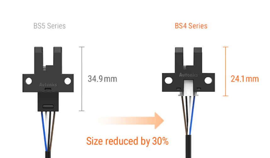 Compact Size with Built-in Connector
