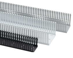 High-Density Slotted-Wall Wiring Duct from HellermannTyton