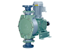 LK Series Mechanically Actuated and Motor-Driven Metering Pumps Provide Flow Rates up to 856 GPH and Pressures to 145PSI