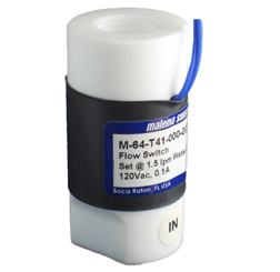 M-64-T Series Fixed Set Point Flow Switches from Malema