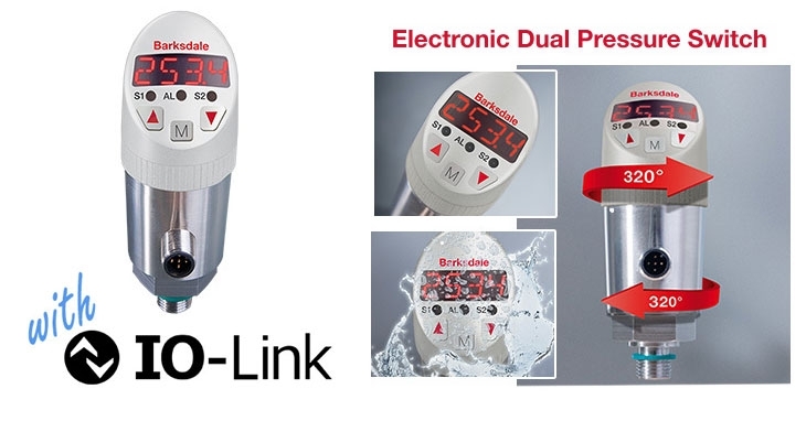 Barksdale BPS3000 Electronic Dual Pressure Switch