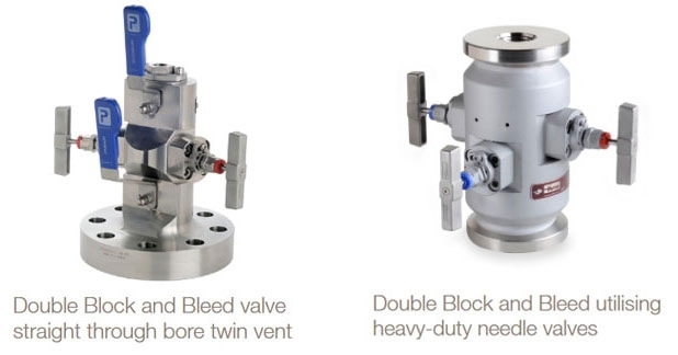 Double Block and Bleed Needle Valves