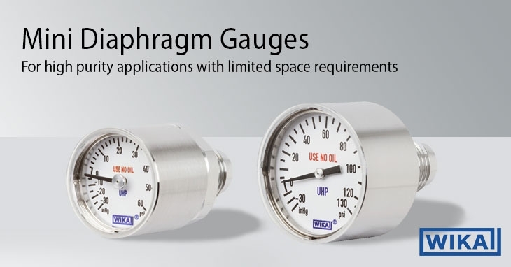 WIKA Mini Diaphragm Gauges