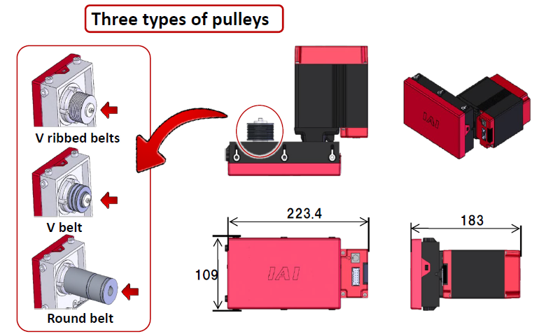 Conveyor Control Motor Appearance