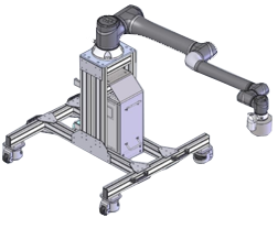 MOBILE ROBOT STAND FOR TM 5, 12 AND 14 SERIES STAND