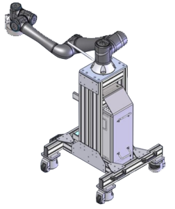 MOBILE ROBOT STAND FOR TM 5-700/900 SERIES STAND