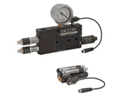 Venturi Generators with Solenoid Operated Vacuum and Blow-off