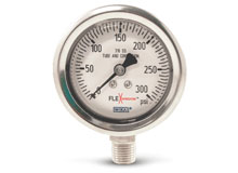 WIKA Introduces Revolutionary Liquid-Filled Gauge with Flexible Window