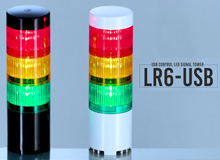 Patlite's USB Controlled LED Signal Tower LR6-USB