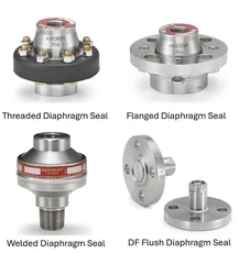 Fig 1: Ashcroft Diaphragm Seal/Isolators
