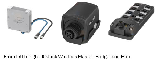 IO-Link wireless master, bridge, and hub