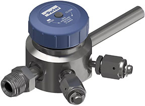 BDV Series Ultra-high Purity Bulk Diaphragm Valve for Semiconductor Applications - Parker Veriflo