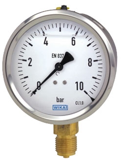 Bourdon Tube Pressure Gauge Model 213.53 from WIKA