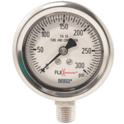 WIKA Bourdon Tube Pressure Gauge Models 233.53 and 232.53