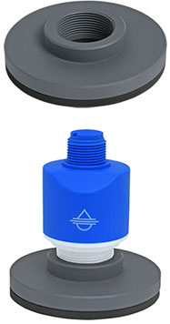 LM53-4855 EchoBeam Adhesive Tank Top Fitting