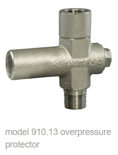 model 910.13 overpressure protector