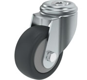 Robotunits General Modular Accessories Castor with Bolt Hole Fitting