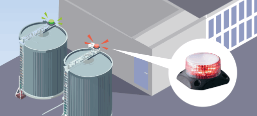 outdoor equipment fault and status alert