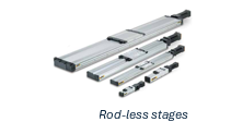 rod-less stages