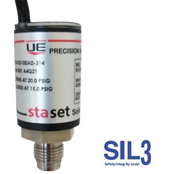 Staset Gen 3 Safety Rated SIL 3 Pressure Device Switch, Gauge and Transducer 