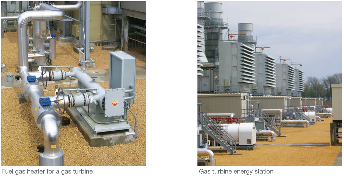 Watlow Fuel Gas Heater for Gas Turbine